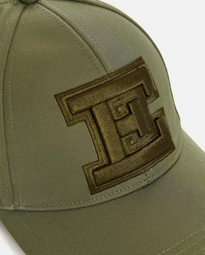 Jiny Cap With Bow - Olive