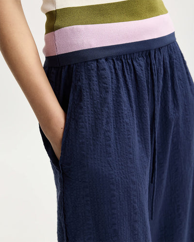 Jomery Wide Pant - Patriot Blue
