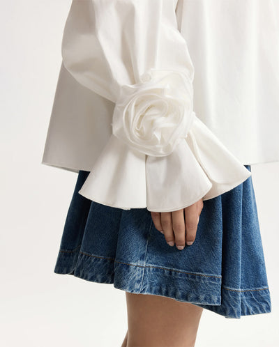 Jofie Off The Shoulder Top - White