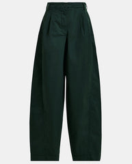 Kurry Barrel Leg Pant - Bottle Green