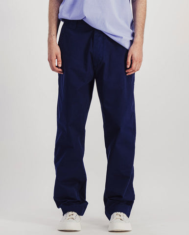 Regular Taper Kaihara Stretch Denim Mid Blue Dark Used