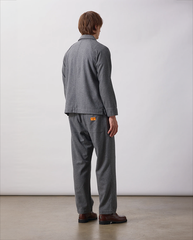Flannel FOH Overshirt - Charcoal