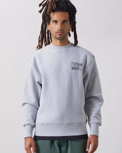 Double Vision Crewneck - Heather