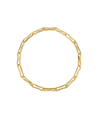 Chunky Link Necklace - Gold