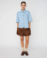 Soft Denim Shirt - Light Blue