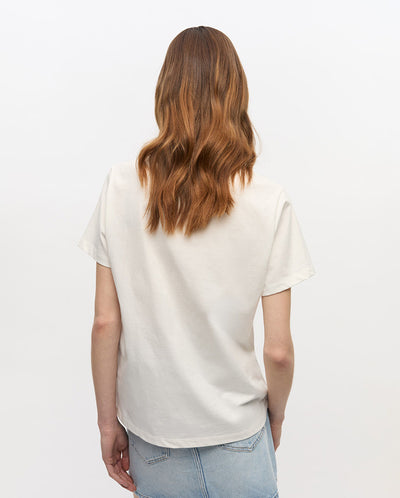 Grapes Relaxed Tee - Egret