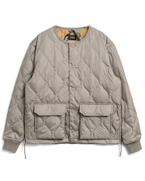 Military Over Cardigan -  Light Mocha