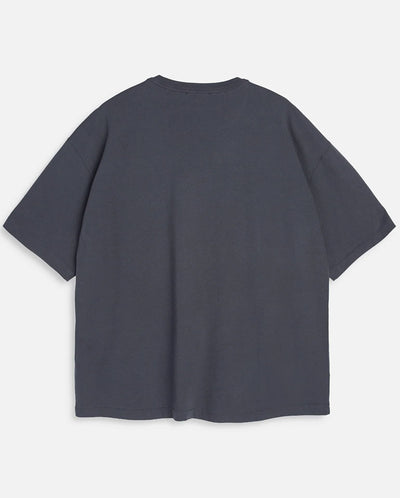 SCRAMBLED PRINT T SHIRT - GREY