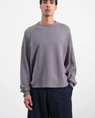 Studio Perforated Sweatshirt - Grey