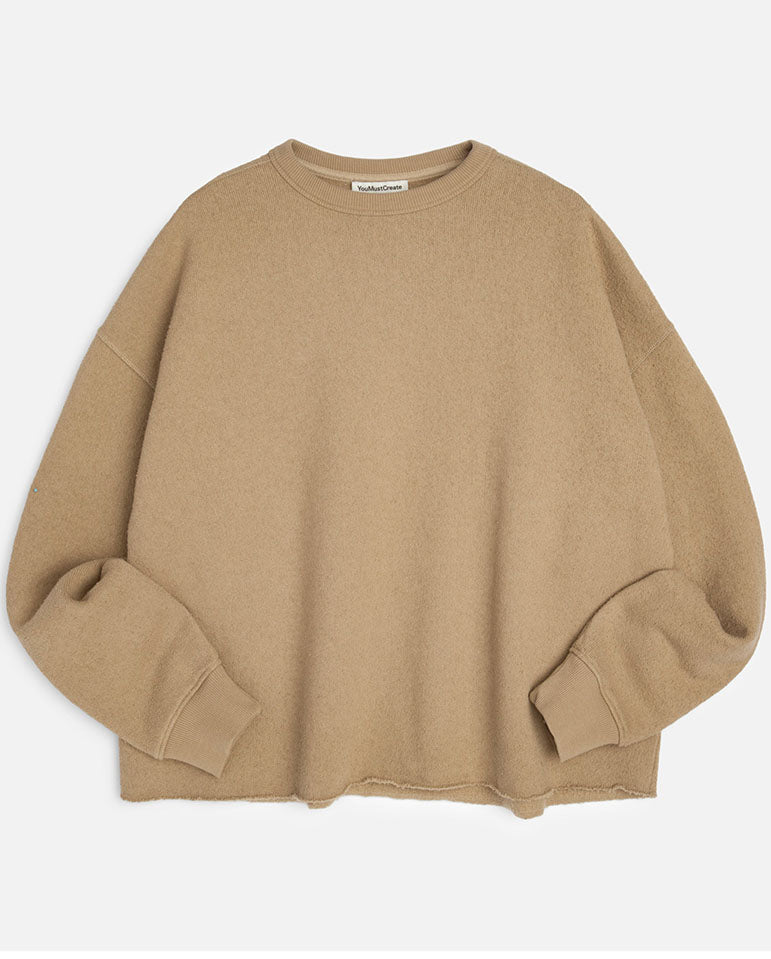STUDIO SWEATSHIRT - TAUPE