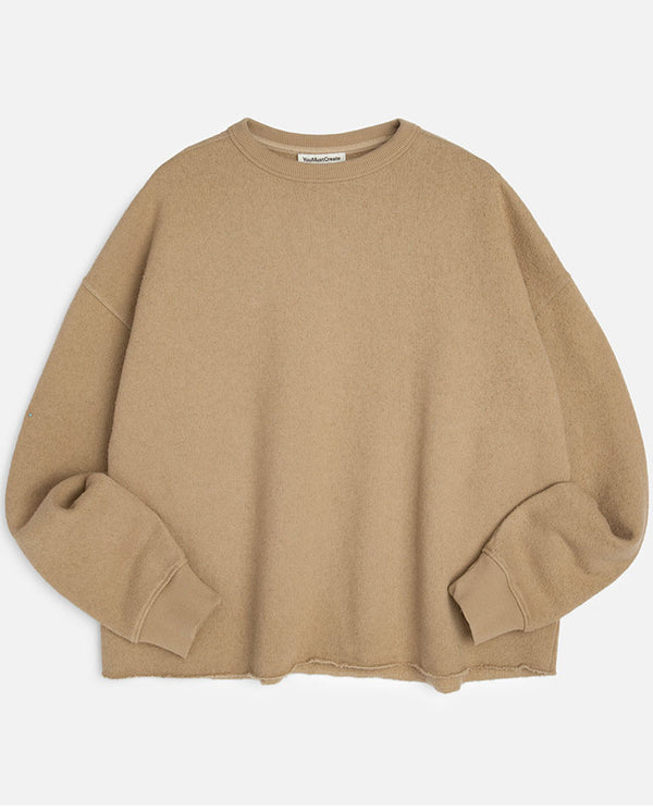 STUDIO SWEATSHIRT - TAUPE