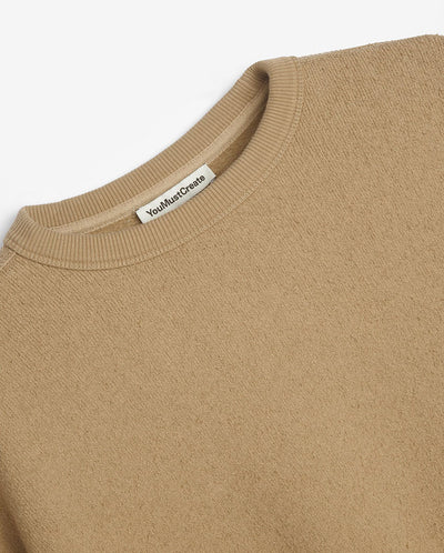 STUDIO SWEATSHIRT - TAUPE