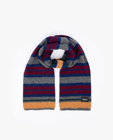 Merino Check Scarf TAN