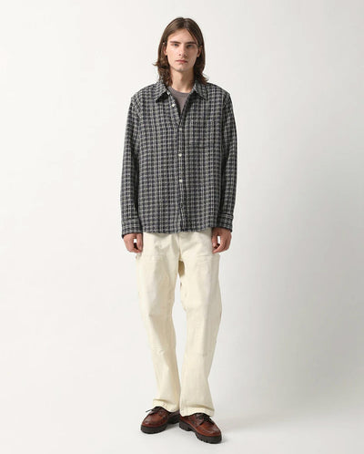 Reverse Tweed snow Check Shirt