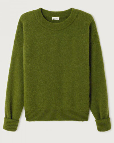 Vitow Crew Neck Knit - Pesto