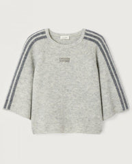 Vitow Crew Neck Tunic Knit- Grey