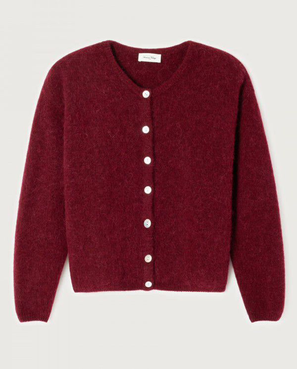Vitow Cardigan - Cherry Melange