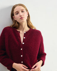 Vitow Cardigan - Cherry Melange