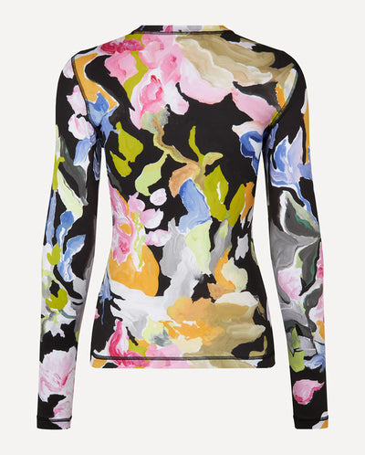 Vanessa Devore Top Artistic Floral