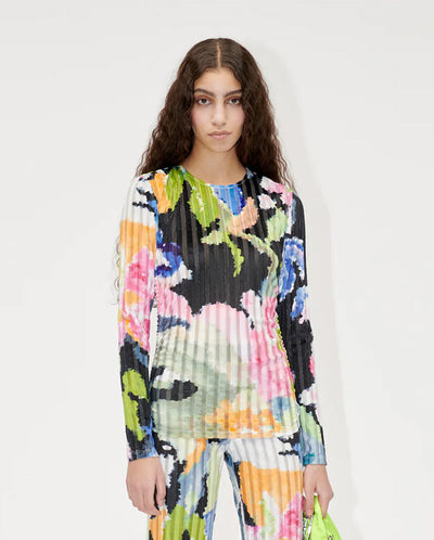 Vanessa Devore Top Artistic Floral