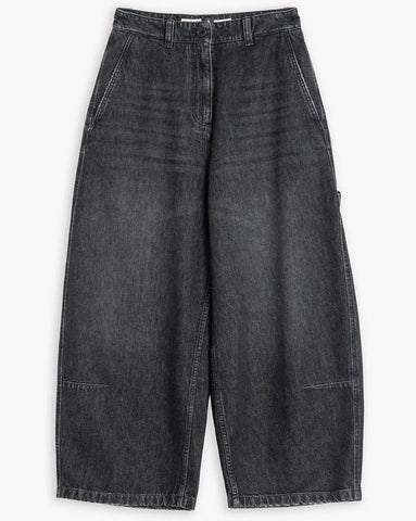 Barrel Trouser - Black