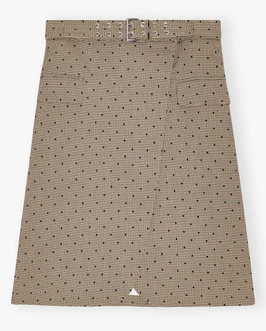 Printed Poplin Blouse Leopard
