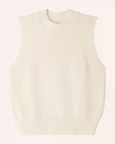 Stretch Cowl Neck Blouse - Egret