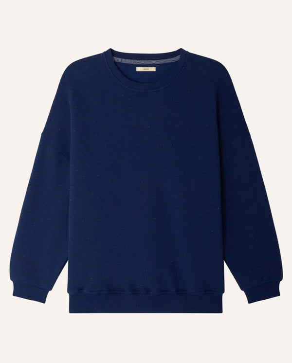 Chebbi Speckle Oversize Sweatshirt Blu