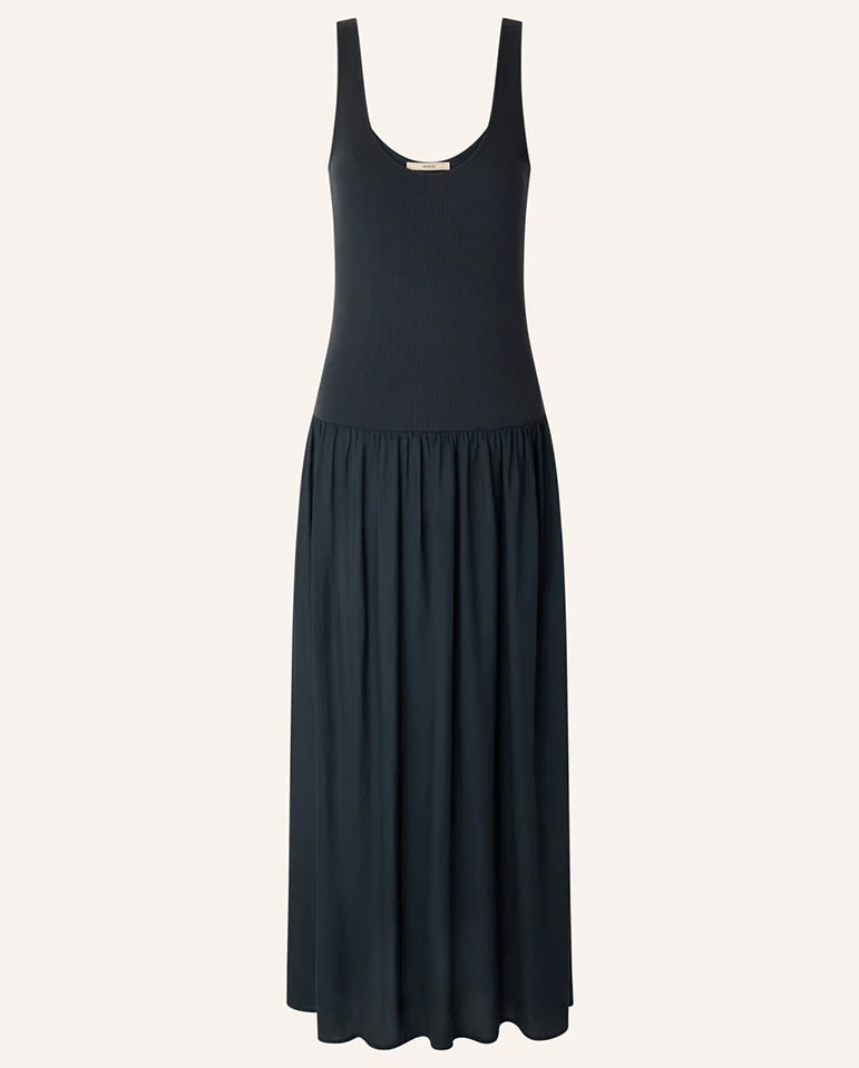 Solao Sleeveless Maxi Dress - Smoke Green