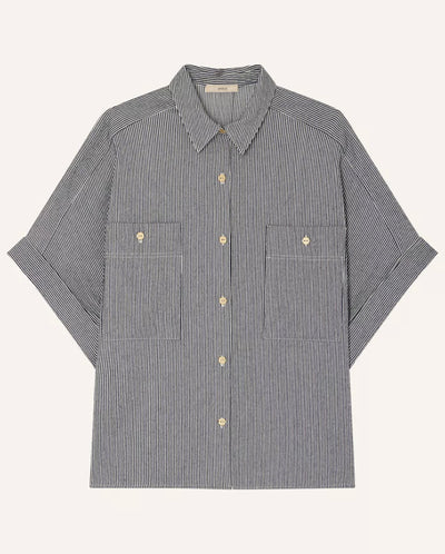 Della Shirt blue Stripe