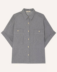 Della Shirt blue Stripe