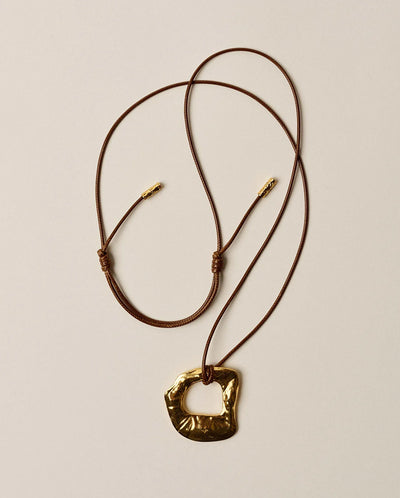 Drew Pendant Necklace - Gold