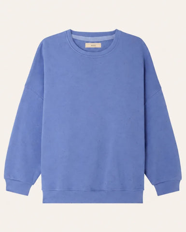 Jets Crew Stripe Knit - Blue