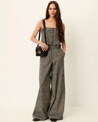 Wesley Sailor Trouser - Navy Stripe