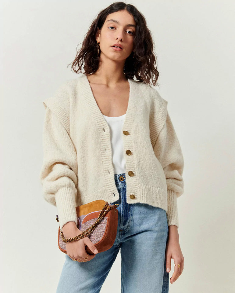 Smart cream deals cardigan