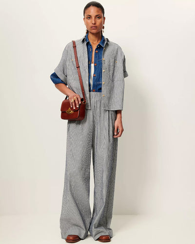 Della Shirt blue Stripe