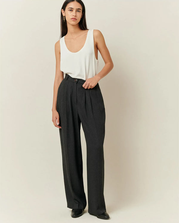Emile Tailored Trouser DARK GREY