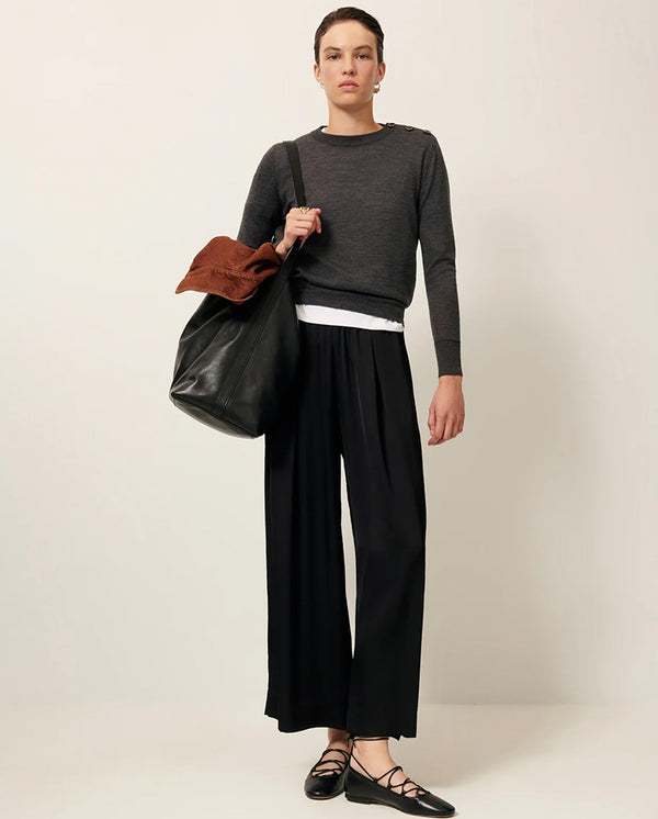 Vita Mia Leather bag - Black
