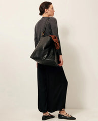 Vita Mia Leather bag - Black