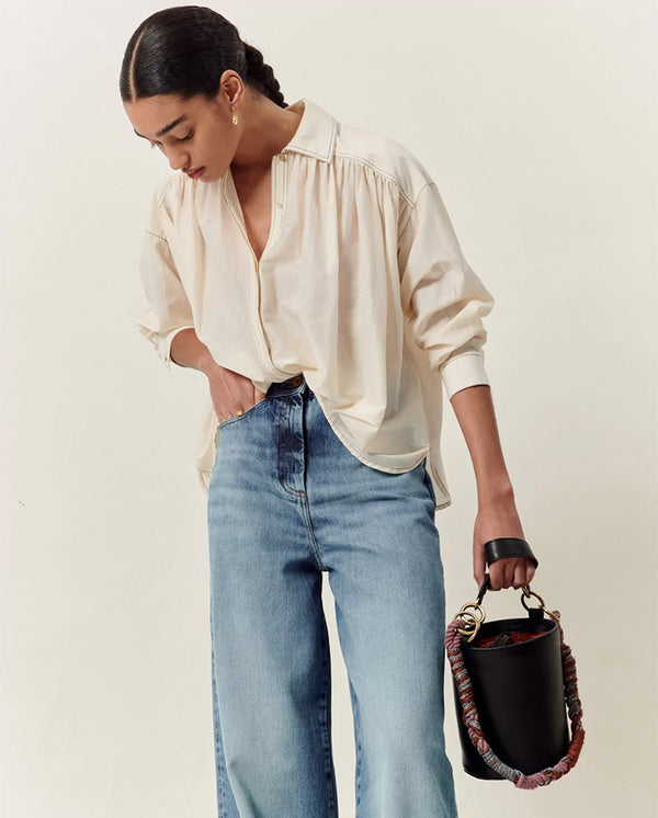 Mermejita Superfine Blouse Milk