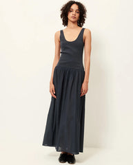 Solao Sleeveless Maxi Dress - Smoke Green