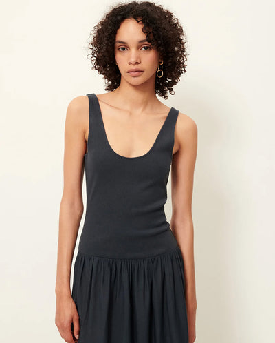 Solao Sleeveless Maxi Dress - Smoke Green