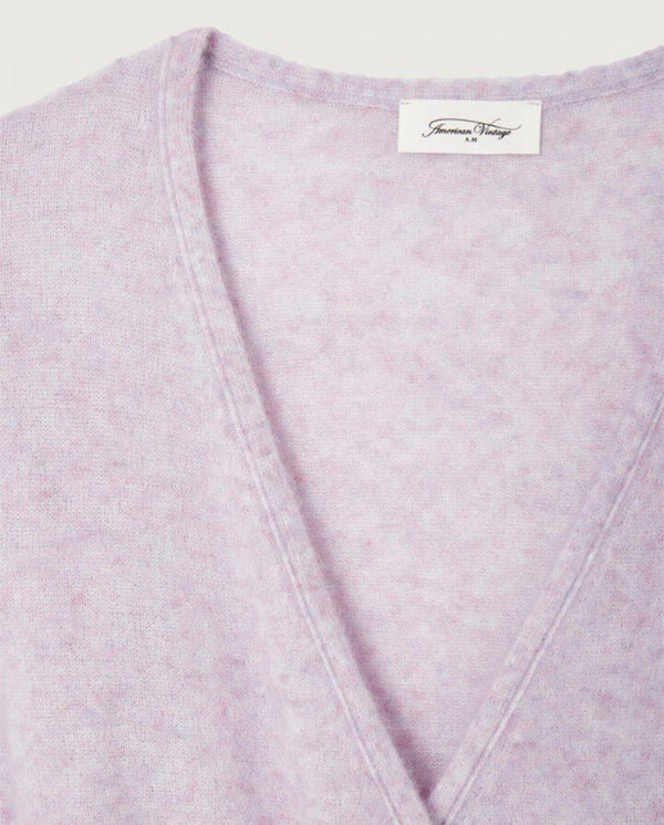 Xinow Fine Gauge Wrap cardi Wisteria