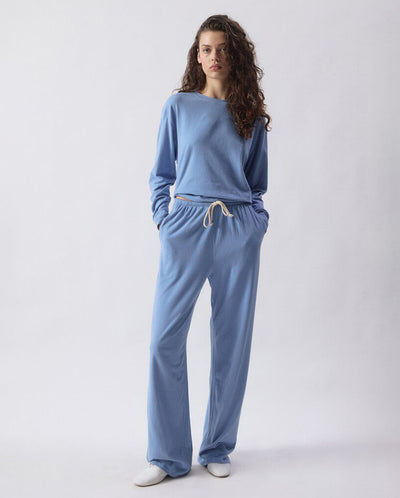 Ypawood Tee Blue Melange