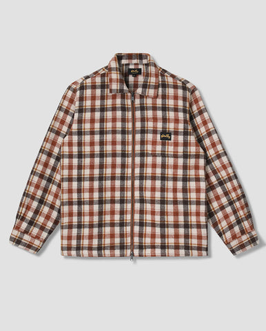 NEWELL SHIRT - COFFEE BROWN
