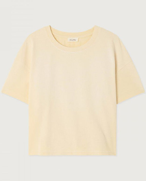 Afoma S/S Tee - Ecru Vintage