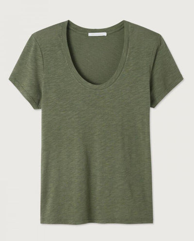 Jacksonville Scoop Neck Tee - Olive