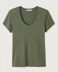 Jacksonville Scoop Neck Tee - Olive