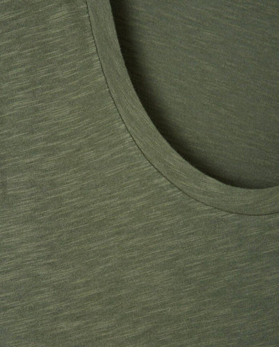Jacksonville Scoop Neck Tee - Olive