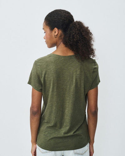 Jacksonville Scoop Neck Tee - Olive